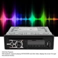 thumbnail image 3 of CAR ESTÉREO, receptor de medios Digitales Player Mp3 Puerto USB de Radio Para Automóviles de Un Solo Din para Camiones, 3 of 7