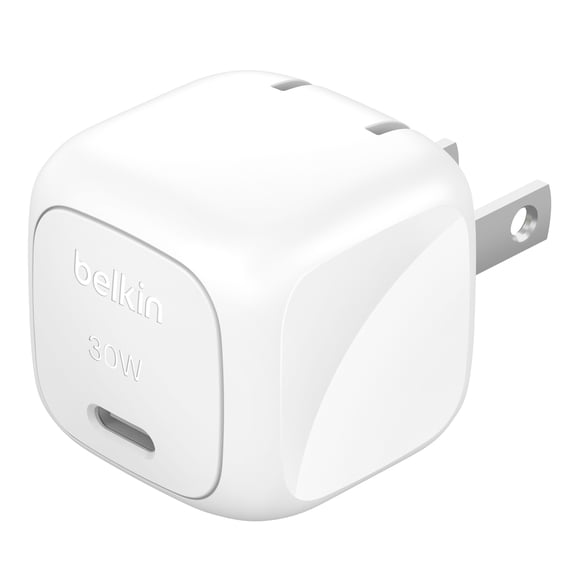 Belkin 30W USB-C Cube Wall Charger with 1M PVC C-C Cable