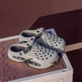thumbnail image 6 of Non Slip Waterproof Clogs for Men Women Breathable Platform Sandals Beach Shower Garden Slippers Shoes Size 5.5-10.13, 6 of 8