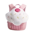 thumbnail image 4 of Mochila con diseño de , divertida mochila escolar para niñas de 3 a 6 años, regalos de cumpleaños para niños pequeños , Rosa, 4 of 8