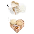 thumbnail image 3 of Langgg Ensemble de Bain 6 Pcs en Forme de Cœur Outils de Massage Corporel Boîte Cadeau, 3 of 6