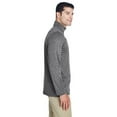 thumbnail image 3 of UltraClub 8618 Men's Cool & Dry Heathered Performance Quarter-Zip, 3 of 3