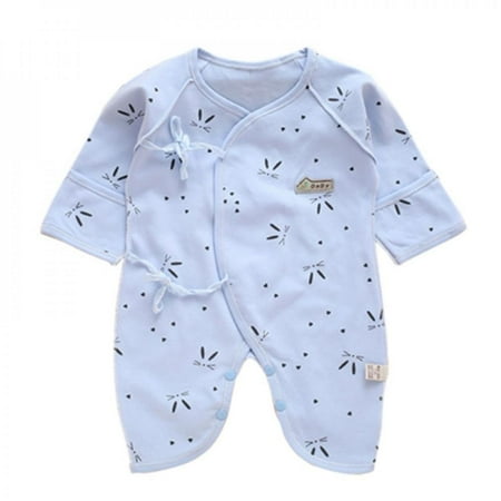 

ZDMATHE Autumn Newborn Baby Cute Romper Long Sleeves 100% Cotton Baby Pajamas Cartoon Printed Newborn Baby Girls Boys Clothes 0-3M