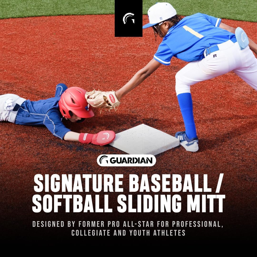 Rawlings Baseball/Softball Sliding Mitt Hand Guard - Adult - Black