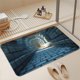 thumbnail image 5 of Felpudo con ilusión óptica 3D | Felpudo absorbente y antideslizante para baño y entrada | Felpudo de poliéster de 40 x 60 cm, 5 of 6