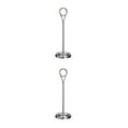 thumbnail image 4 of Baohd Porte-Numéro de Table Contemporain Photo Stand pour les Paramètres de l'Hôtel à la Mode Argenté 20cm 2Set, 4 of 6