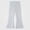 White, variant on Teylalorva Girl's Leggings High Waist Flared Shark Style Pants Stretchy Comfy Breathable Autumn Long Trousers(Girls) Black Size 3T