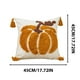 thumbnail image 3 of Yhmxh Fundas de cojín decorativas Funda de cojín bordada con calabaza Funda de cojín de lona bordada Funda de cojín para sofá de sala de estar Fundas de almohada, 3 of 6