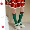 thumbnail image 5 of SYMOID Cotton Christmas Crew Socks for Women - Green with Santa & Gift Box, One Size Fits Most Adults & Teens, 1 Pair Comfortable Breathable Holiday Socks,Size Free Size, 5 of 6