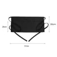 thumbnail image 6 of Ludlz Summer Solid Color Short Half Waist Apron Pockets Lace-up Barbecue Kitchen Cafe Flower Shop Waitress Workwear Apron, 6 of 8