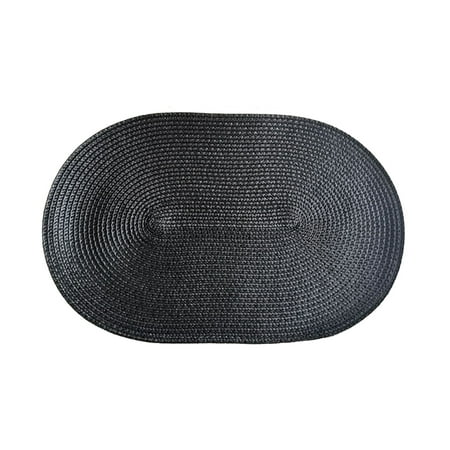 

Western Placemats Tableware Mat Fashion Oval 1pc Easy To Clean Waterproof And Durable Heat Insulation Pads
