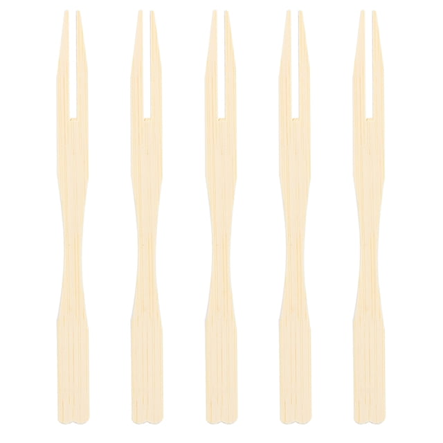 Household Bamboo Forks, 800Pcs Dessert Forks, For Home