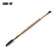 thumbnail image 3 of Pinceles de maquillaje, kit de maquillaje Duo Brow Makeup Brush Mango de madera Pinceles de cejas de doble cara Pinceles planos y angulares Pincel de maquillaje, 3 of 3