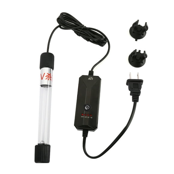 Lámpara de acuario, pecera, temporizador UV, lámpara para pecera, luz de acuario, valor inmejorable Jadeshay A