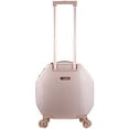 KENSIE 2pc Luggage Set, Rose Gold