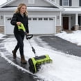 thumbnail image 5 of 51InchSmall Snow Removal Sweeper Portable Snow Sweeper Wireless Foldable High Power Household Hand Push Snow Sweeper for Cars, Trucks, SUVs, 5 of 9