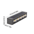 thumbnail image 3 of Specollect Clearance 16Pcs Solar Wall Lights UP Down ,Illuminate Outdoor Sunlight Sensor Lamp Waterproof LED Modern Deck Lighting Decor for House Patio Porch, 3 of 9