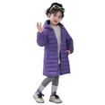 thumbnail image 5 of Winter Puffer Jacket for Girls Boys Down Extra Warm Long Padded Coat Thickened Kids Youth with Knee Length Outerwear Coats 13-14 Years, 5 of 6