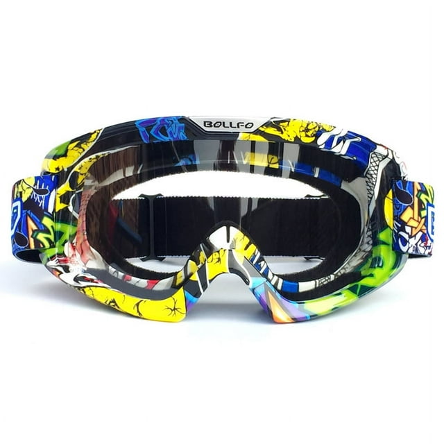 Gafas Moto, ATV, Dirt Bike, MX Racing UV400 para deportes al aire libre, transparentes JM JM