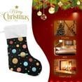 thumbnail image 4 of GZHJMY Christmas Stocking, Personalized Space Planet Large Candy Stocking Hanging Gift, 2 PCS Xmas Stockings Decoration for Family Holiday Party Ornaments Decor Fireplace, 4 of 7