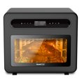 thumbnail image 7 of Homlixry Steam Air Fryer Toast Oven Combo, 26 QT Steam Convection Oven Countertop, 50 Cooking Presets, with 6 Slice Toast, 12" Pizza, Black, 7 of 7