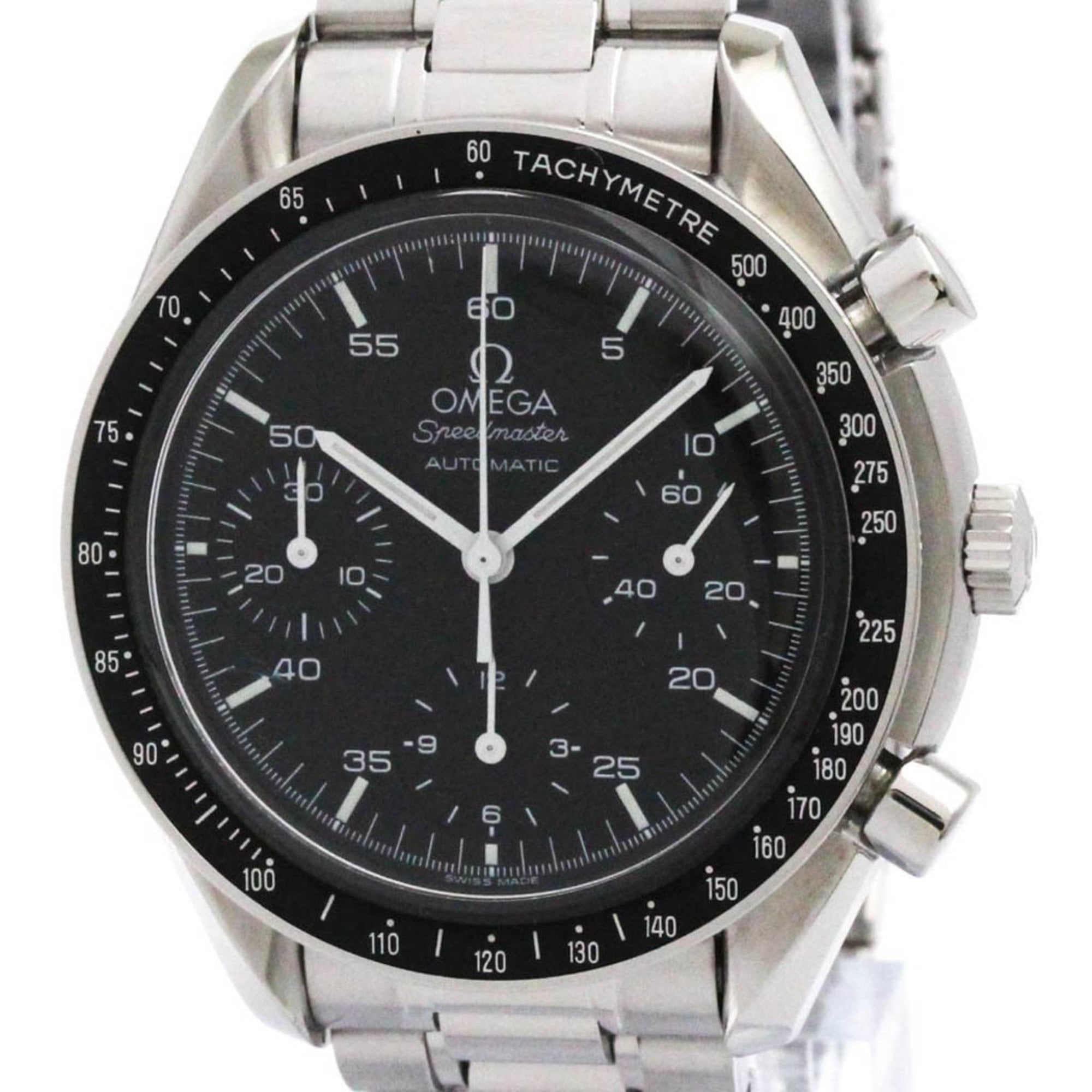 Pre-Owned OMEGA Speedmaster Automatic Steel Mens Watch 3510.50 Polished (Good)