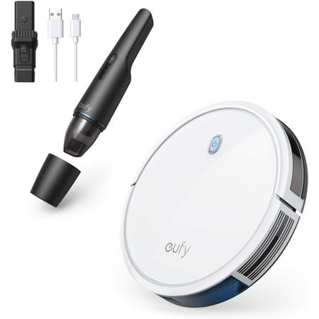 eufy BoostIQ RoboVac 11S (Slim), Super-Thin 1300Pa Strong Suction, Quiet, Self-Charging Robotic Vacuum Cleaner by Anker, HomeVac H11