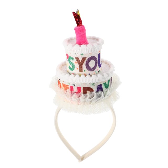 unbranded Diadema Con De Pastel Para Cumpleaños Y Ambientación De Fiestas