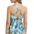 thumbnail image 2 of Underwire Wrap Tankini Top Swimsuit, 2 of 5