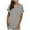 Gray, variant on Scyoekwg Women's Clothing Summer Loose Womens Summer Fashion Ladies Blouses Dressy Casual Short Sleeve Tops Comfy Clothes Trendy Womens Going Out Outfits