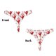 thumbnail image 3 of Fotbe Red Bloody Scary Hands Tanga Sin Costuras para Mujer con Estampado – Panties Invisibles, Transpirables y Cómodos para Uso Diario-X-Large, 3 of 6