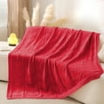 thumbnail image 6 of Viflosae Thick Blanket Throw Blankets Summer Cool Knitted Blanket Cool Effect Blanket Ice Blanket for All Season Lightweight Summer Quilt Absorbs Heat To Keep Adults Children Bab, 6 of 6