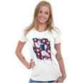thumbnail image 3 of Patriotic Popeye The Sailor Man Men's Graphic T Shirt Tees Brisco Brands M, 3 of 4