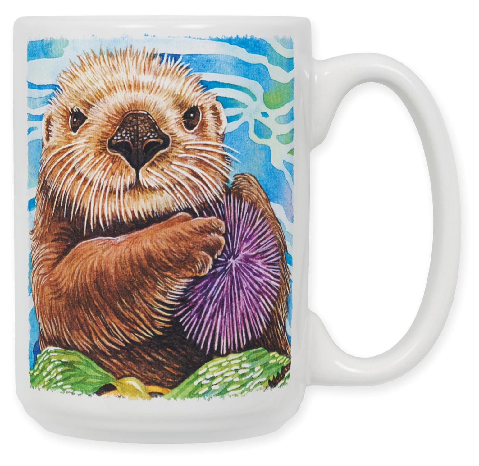 15 Ounce Ceramic Coffee Mug Sea Otter Walmart Com Walmart Com