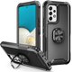 thumbnail image 1 of Funda a prueba de golpes de cuerpo completo de grado militar compatible con Samsung Galaxy A53/a73/a33 con soporte de 360 ​​anillos, 1 of 5