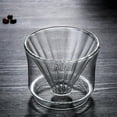 thumbnail image 3 of 400ml Pour Over Coffee Maker Glass Coffee Dripper Cup Reusable Coffee Cone Brewer Filter Heat-Resistant Barista Tools filter cup, 3 of 7