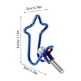 thumbnail image 2 of CTIRCHIU Hanger 1Set for Motorcycle Rack Aluminum Alloy Material for Riding, 2 of 8