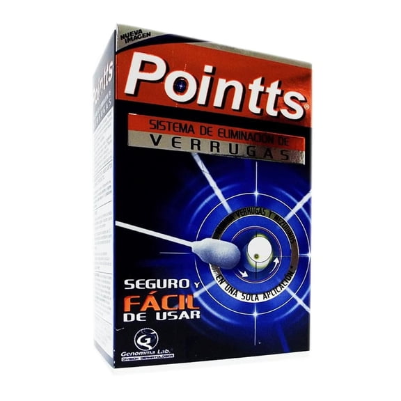 Sistema de eliminación de verrugas Pointts 1 pza