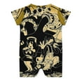 thumbnail image 2 of Bendy And The Ink Machine Baby Boy Girl Short Sleeve Romper Clothing Set Print Cartoon Baby Summer One Piece Jumpsuit, 2 of 8