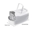 thumbnail image 2 of Inteprter ABS Disfrute de horas de diversión con el fabricante automático de burbujas opciones de energía disponibles Portátil Eléctrico Kits de decoración para fiestas Blanco, 2 of 6