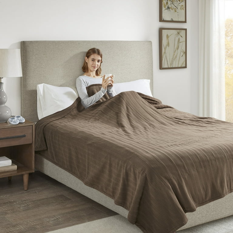 Walmart electric blanket queen size sale