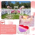 thumbnail image 6 of 1000 Pack Rose Petals, Artificial Fake Rose Petals Decoration, Great for Romantic Night, Engagement, Party, Event Flower Decorations, Marry Me Proposal Weddings, 1.77x1.77inch, Pink, 6 of 8