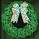 thumbnail image 5 of St Patrick's Day Leprechaun Wreath Clovers Leprechaun Ribbon Very Weather, 5 of 8