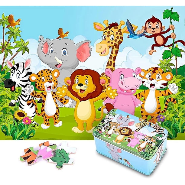 Wooden Jigsaw Puzzles for Kids 200 Piece Puzzle Toy of Educational Games Xmas Gifts for Kid Preschool Learning Toys Set for Boys and Girls Intellectua
