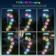thumbnail image 5 of Campanillas de viento solares con forma de zeiliuled, bolas marroquíes que cambian de color, 5 of 7