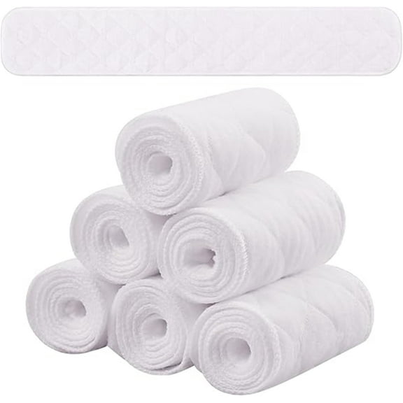 Reusable Cotton Bra Liners - Set of 6,Bexikou Bra Liners to Absorb Sweat Under Breasts, Under Bra Sweat Liners/Tummy Liners for Sweat Rash for Skin Folds