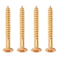 thumbnail image 1 of Tornillos de licencia CUTICAT 2X 4x Dorados para guitarra Stratocaste, 1 of 7