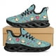 thumbnail image 1 of Zapatillas deportivas para mujer con estampado médico de enfermera quirúrgica, informales, planas, deportivas de moda para exteriores, calzado personalizado, regalos, 1 of 6