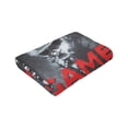 thumbnail image 5 of Shooter Game Over Throw Blanket, Fluffy Soft Cozy Blanket Flannel Plush Microfiber Couch Throw, 50"x40", 5 of 8