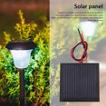 thumbnail image 4 of Placa de presión solar Hugtrwg 40x40mm 0.2W con cable de 10cm DIY 1V 200mA Panel solar de silicio policristalino, 4 of 9